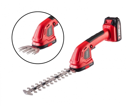 Picture of Dzīvžogu un zāles šķēres Worcraft CGS-S20LiC; 20 V; 1x4,0 Ah akum.