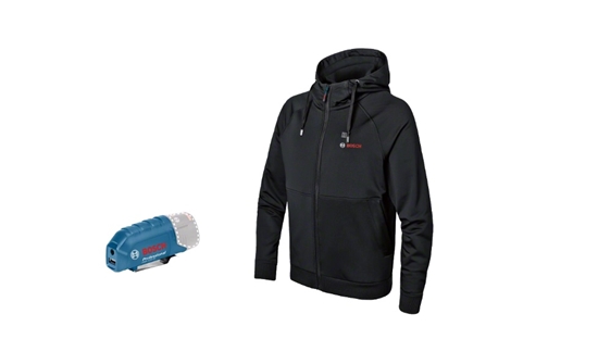 Picture of Džemperis Bosch GHH 12; 2XL; 18 V + usb adapteris GAA 12V-21 (bez akumulatora un lādētāja)