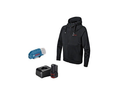 Attēls no Džemperis Bosch GHH 12; XL; 18 V; 1x2,0 Ah + usb adapteris GAA 12V-21