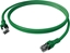 Attēls no Easylan DualBoot® PushPull Patch Cable Cat.6A (Class EA), S/FTP, RJ45 / RJ45, green, 1.5 m