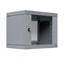 Изображение EFB 19" Wandgehäuse X-Rack mit Glastür 400-600mm 9HE grau