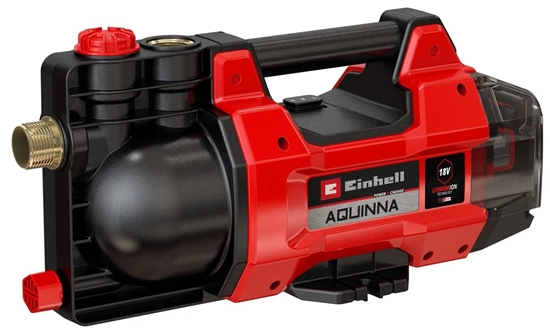 Изображение Einhell cordless garden pump AQUINNA 18/28, 18 volts (red/black, without battery and charger)