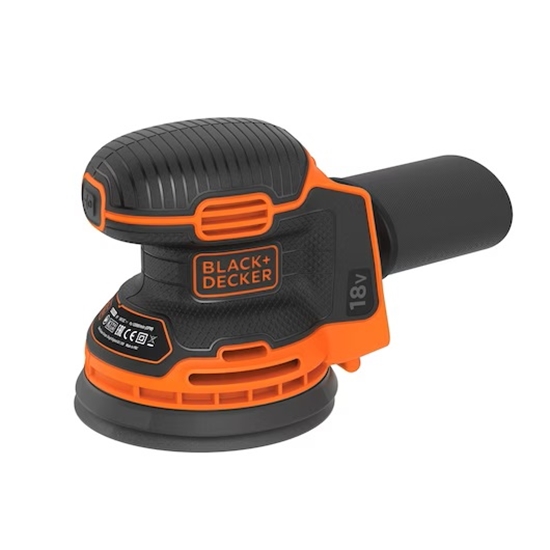 Picture of Ekscentra slīpmašīna Black & Decker BDCROS18N-XJ; 18 V (bez akumulatora un lādētāja)