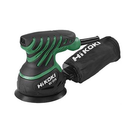 Изображение Ekscentra slīpmašīna HiKOKI SV13YBWBZ