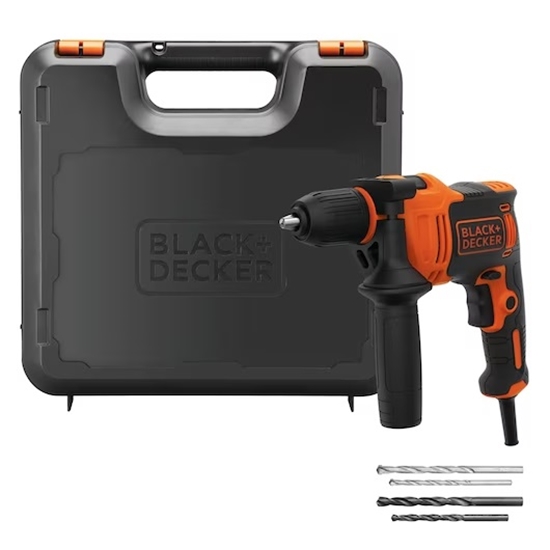 Picture of Elektriskā rokas triecienurbjmašīna Black & Decker BEH710K-QS; 710 W