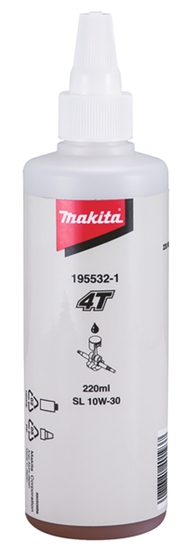 Picture of Eļļa Makita 195532-1; 220 ml zāles pļāvēju/zāliena traktoru dzinējiem