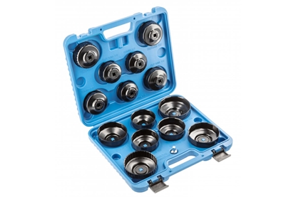 Attēls no Eļļas filtra uzgriežņu atslēga Hogert HT8G306; 14 gab.