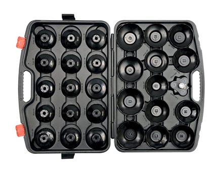 Attēls no Eļļas filtra uzgriežņu atslēga Yato YT-0596; 30 gab.