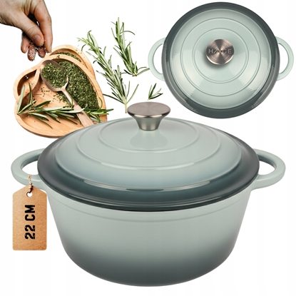 Picture of EMALIOWANY GARNEK ELIWNY 22cm 3L HAGE SEA SALT