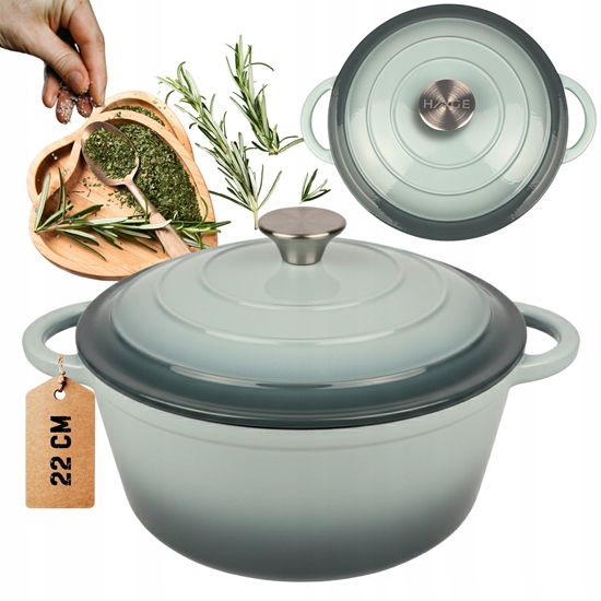 Picture of EMALIOWANY GARNEK ELIWNY 22cm 3L HAGE SEA SALT