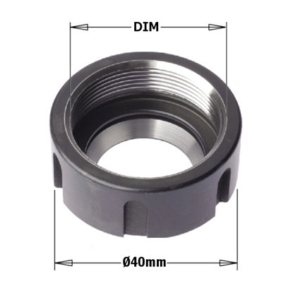 Изображение ER20 CLAMPING NUT M25X1m5  RH