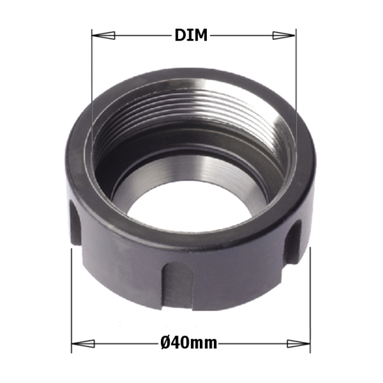 Изображение ER20 CLAMPING NUT M25X1m5  RH