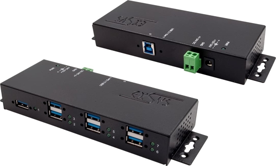 Picture of Exsys EX-1189HMVS-3 7 Port USB 3.2 Gen1 HUB