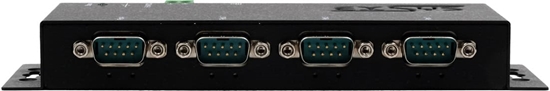 Picture of Exsys EX-6124-2PoE Ethernet zu Seriell 4 x RS-232/422/485 mit 9 Pin Stecker PoE