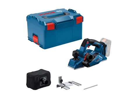 Attēls no Ēvele ar akumulatoru Bosch GHO 18V-26 Professional; 18 V (bez akumulatora un lādētāja) + L-BOXX 238