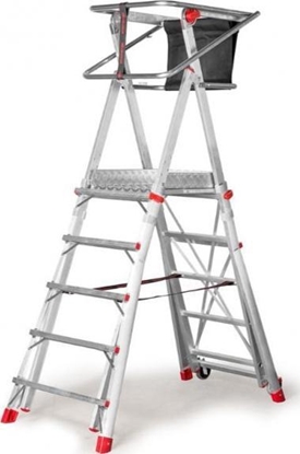 Picture of Faraone DRABINA/PODEST ROBOCZY PLS5 130/238CM 5 STOPNI () - 407039