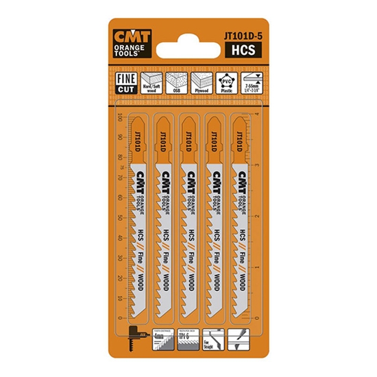 Picture of Figūrzāģa asmeņi CMT JT101D-5; 5 gab.