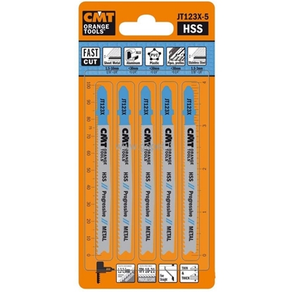 Attēls no Figūrzāģa asmeņi CMT JT119BO-5; 5 gab.