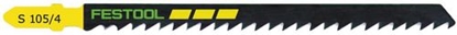 Изображение Figūrzāģa asmeņi Festool; 105 mm; 4 mm; 5 gab.