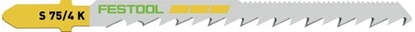 Изображение Figūrzāģa asmeņi Festool; 75 mm; 4 mm; 20 gab.