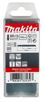 Изображение Figūrzāģa asmeņi Makita BR-13; 100 gab.