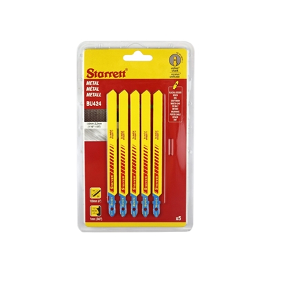 Picture of Figūrzāģa asmeņi Starrett BU424; 5 gab.