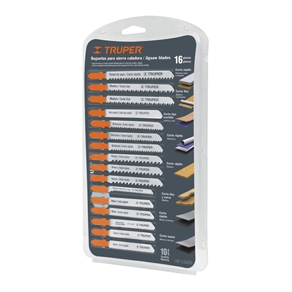 Изображение Figūrzāģa asmeņi Truper JSCA-16-T; 16 gab.