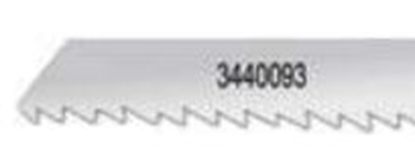 Изображение Figūrzāģa asmeņi Virutex 3440093; 75 mm; 2,5 mm; 5 gab.