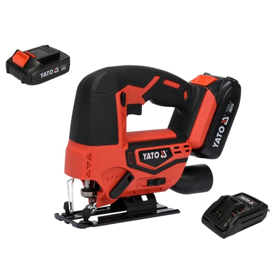 Picture of Figūrzāģis ar akumulatoru Yato YT-82822; 18 V; 2,0 Ah akum.