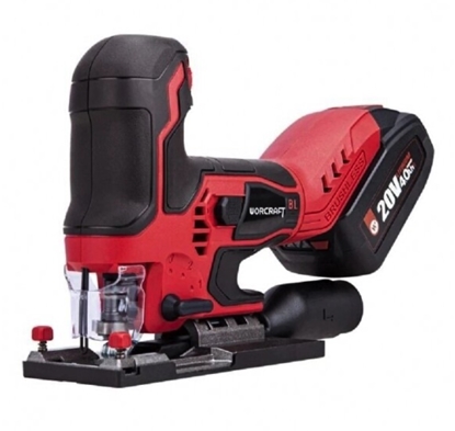 Picture of Figūrzāģis ar akumulatoru Worcraft CJSS20LiB; 20 V; 1x4,0 Ah akum.