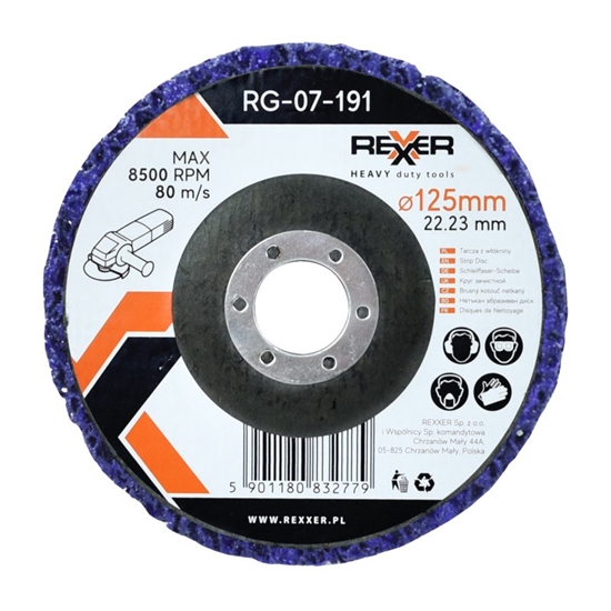Picture of Filca disks tīrīšanai Rexxer RG-07-191; 125 mm