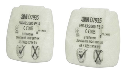 Attēls no Filtrs 3M Secure Click D7935; P3R; 2 gab.