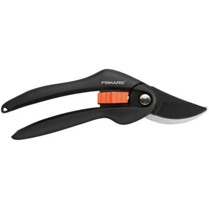 Изображение Fiskars SingleStep Bypass Pruner P26 black orange (1000567)