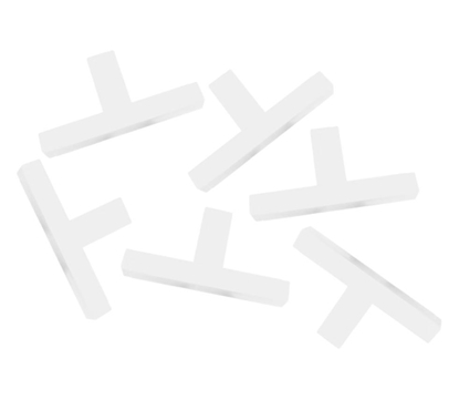 Изображение Flīžu krustiņi Rexxer RD-02-062; 10 mm; 30 gab.; T-formas