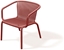 Picture of Fotel ogrodowy z podokietnikami FBRK767 Brene - retro red