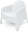 Attēls no Fotel ogrodowy z podokietnikami FMIK777 Milane - white