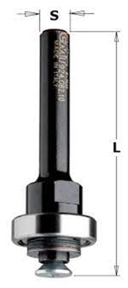 Attēls no Frēzes kāts CMT 724.062.00; S=6 mm; L=61 mm; ar lodīšgultni