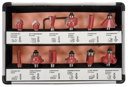 Attēls no Frēžu komplekts Yato YT-68005; 8 mm; 12 gab.