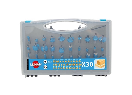 Изображение Frēžu komplekts LEMAN 428.700.30; 30 gab.