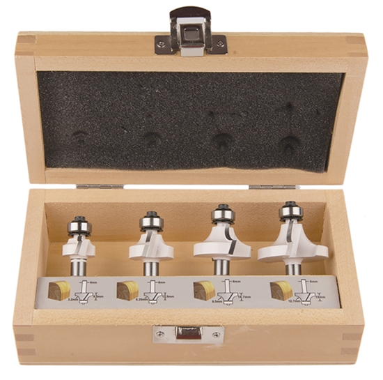 Изображение Frēžu komplekts Makita D-53534; 4 gab.