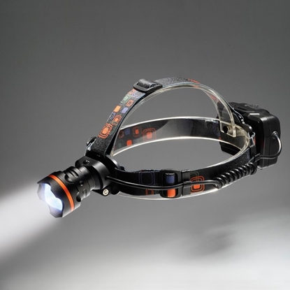 Picture of Galvas lukturis Tiross TS-1199; LED; 3,7 V; 3x2,0 Ah akum.