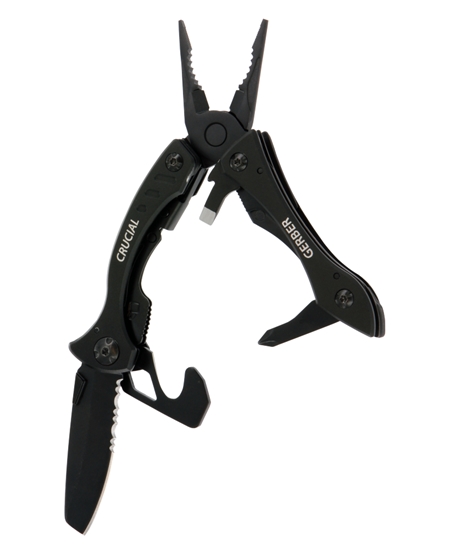 Picture of Gerber Multitool Crucial w/strap cutter czarny
