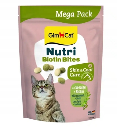 Picture of Gimborn GIMCAT NUTRI BIOTIN BITES ALGI NA SKÓR I SIER 425g /12