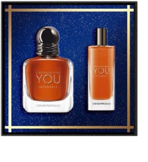 Picture of Giorgio Armani Stronger With You Intensely 100ml EDP + 15ml EDP