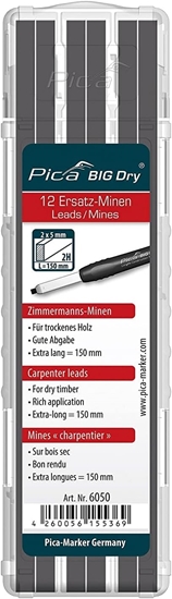 Изображение PICA PICA WKADY WYMIENNE GRAFITOWE DO BIG DRY / DO DREWNA PICA6050