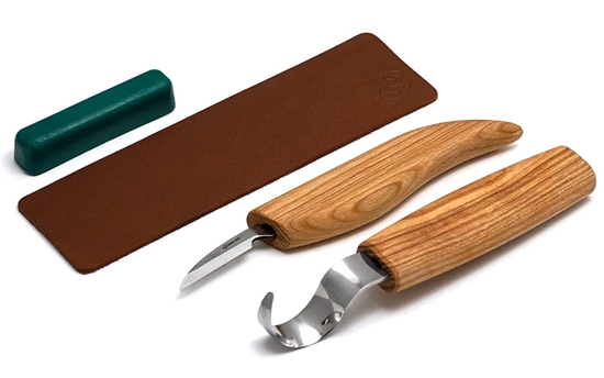 Picture of Grebšanas komplekts BeaverCraft S02; 4 gab.; karošu un citu koka izstrādājumu grebšanai