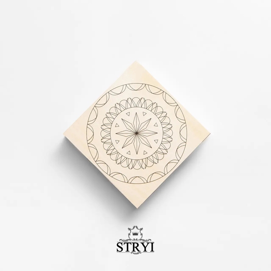 Изображение Grebuma sagatave STRYI; 100x100x20 mm;