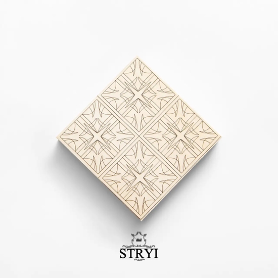 Picture of Grebuma sagatave STRYI; 100x100x20 mm;