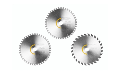 Изображение Griešanas diski Festool 578566; 168x20x1,8 mm; Z28/Z42; 10°/15°; 3 gab.