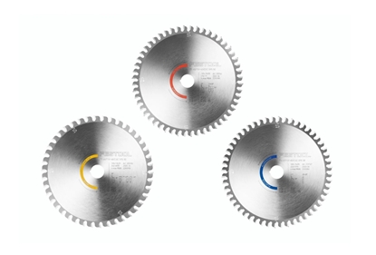 Изображение Griešanas diski Festool 578568; 168x20x1,8 mm; Z42/Z52; -5°/10°; 3 gab.